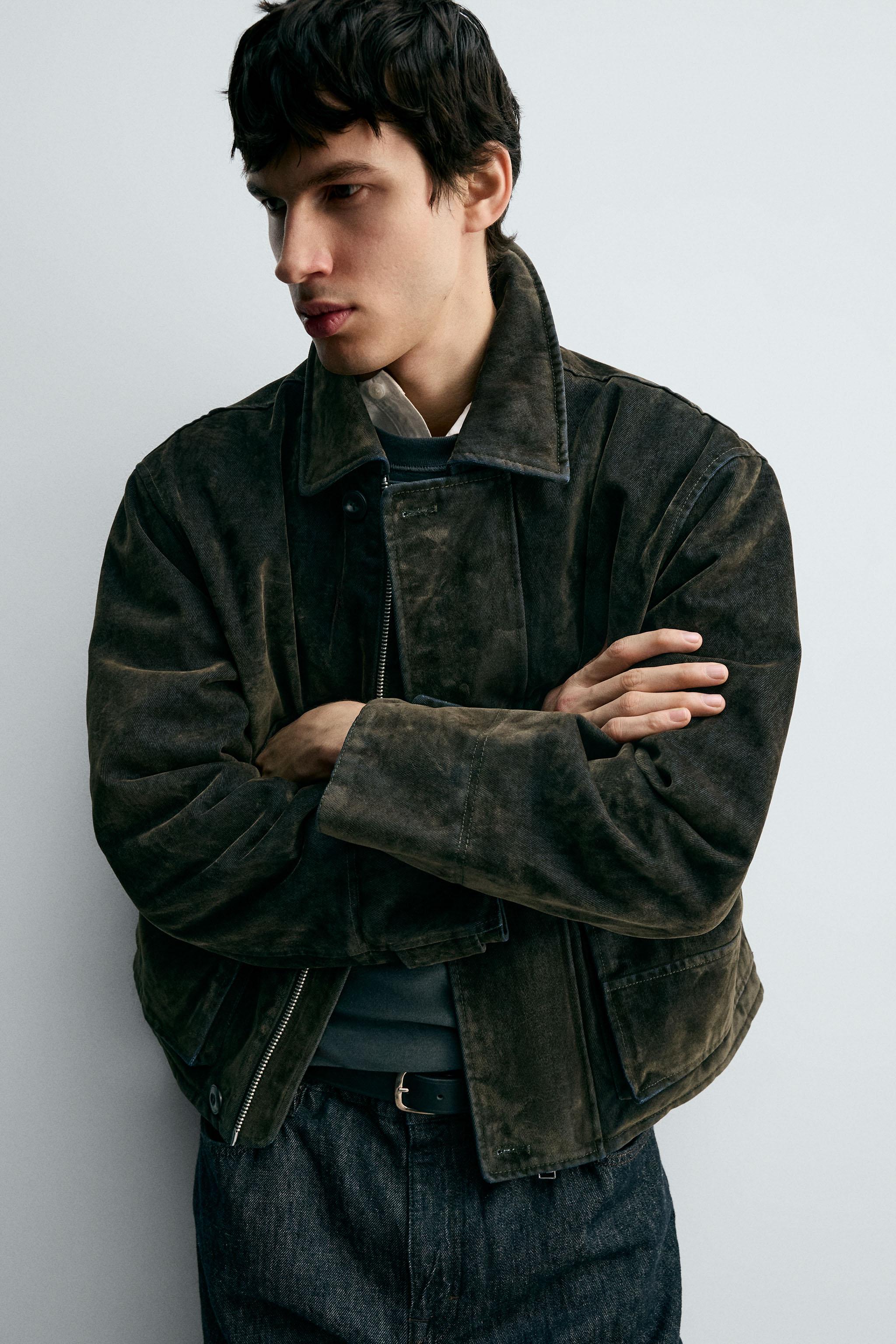 VELOUR TWILL JACKET